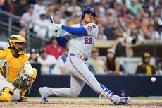 Juan Soto fuera de la alineación de los Mets tras golpearse el pie