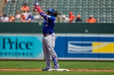 Jonrón de tres carreras de Lukes ayuda a Azulejos evitar barrida con victoria 9-8 ante Orioles