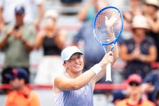 Iga Swiatek avanza con facilidad en Montreal, su primer partido tras victoria en Wimbledon