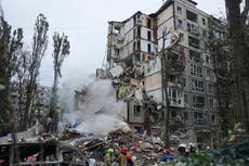 Rusia ataca Kiev con misiles y drones, deja 6 muertos y 52 heridos
