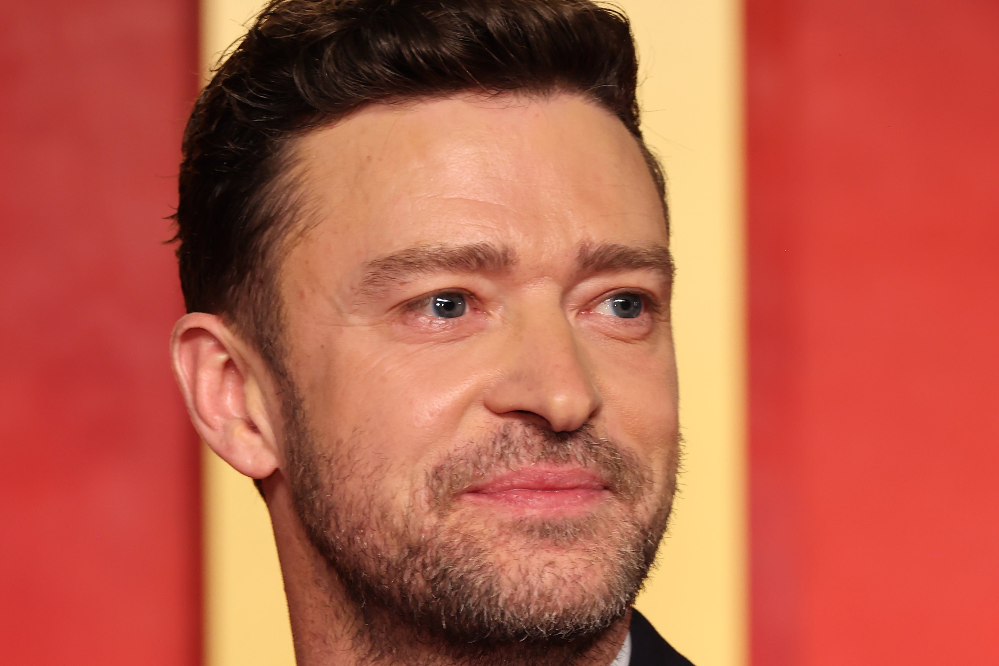 Justin Timberlake en la fiesta de los Oscar de Vanity Fair, en marzo de 2024