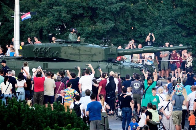 CROACIA MILITARES