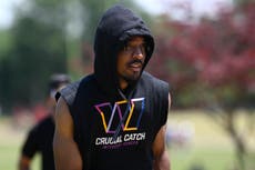 Commanders: Daniels conecta con Samuel y otros receptores mientras McLaurin sigue ausente