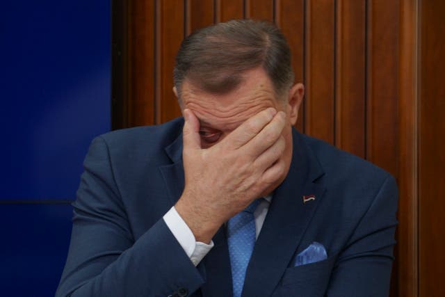 EUR-GEN BOSNIA-LÍDER SERBOBOSNIO
