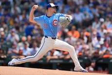 Cade Horton lanza pelota de dos hits en cinco entradas y Cachorros vencen 1-0 a Orioles