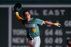 Sencillo decisivo de Roman Anthony en la décima da triunfo 2-1 a Medias Rojas sobre Astros