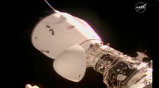 SpaceX lleva a cuatro astronautas a la Estación Espacial Internacional en apenas 15 horas