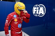 Lewis Hamilton se siente inútil y sugiere cambio de piloto en Ferrari tras pole de su compañero