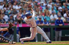 Langford ayuda a los Rangers a superar 6-4 a los Mariners en 11 entradas