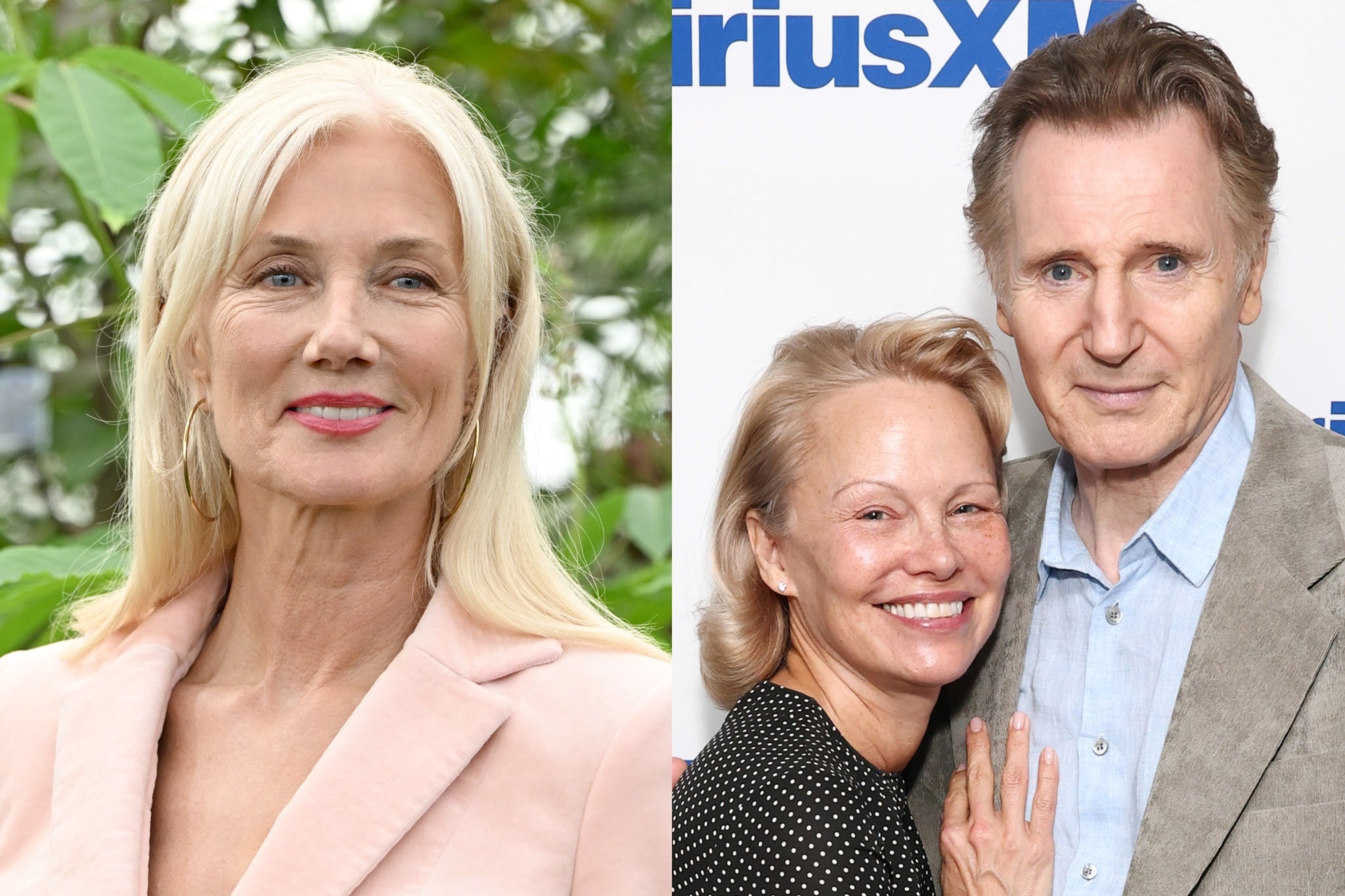 La excuñada de Liam Neeson reacciona a la publicación de Pamela Anderson con el actor