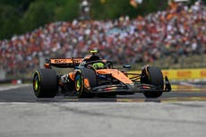 Norris lidera el 1-2 de McLaren en Hungría y aprieta la puja por el título de la F1