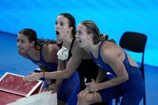 EEUU cierra con plusmarca en relevo femenino y lideran medallero en el Mundial de natación