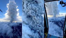 Un volcán ruso entra en erupción por primera vez en 600 años tras megaterremoto