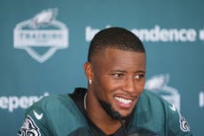 Saquon Barkley rechaza invitación para unirse al consejo deportivo de Trump