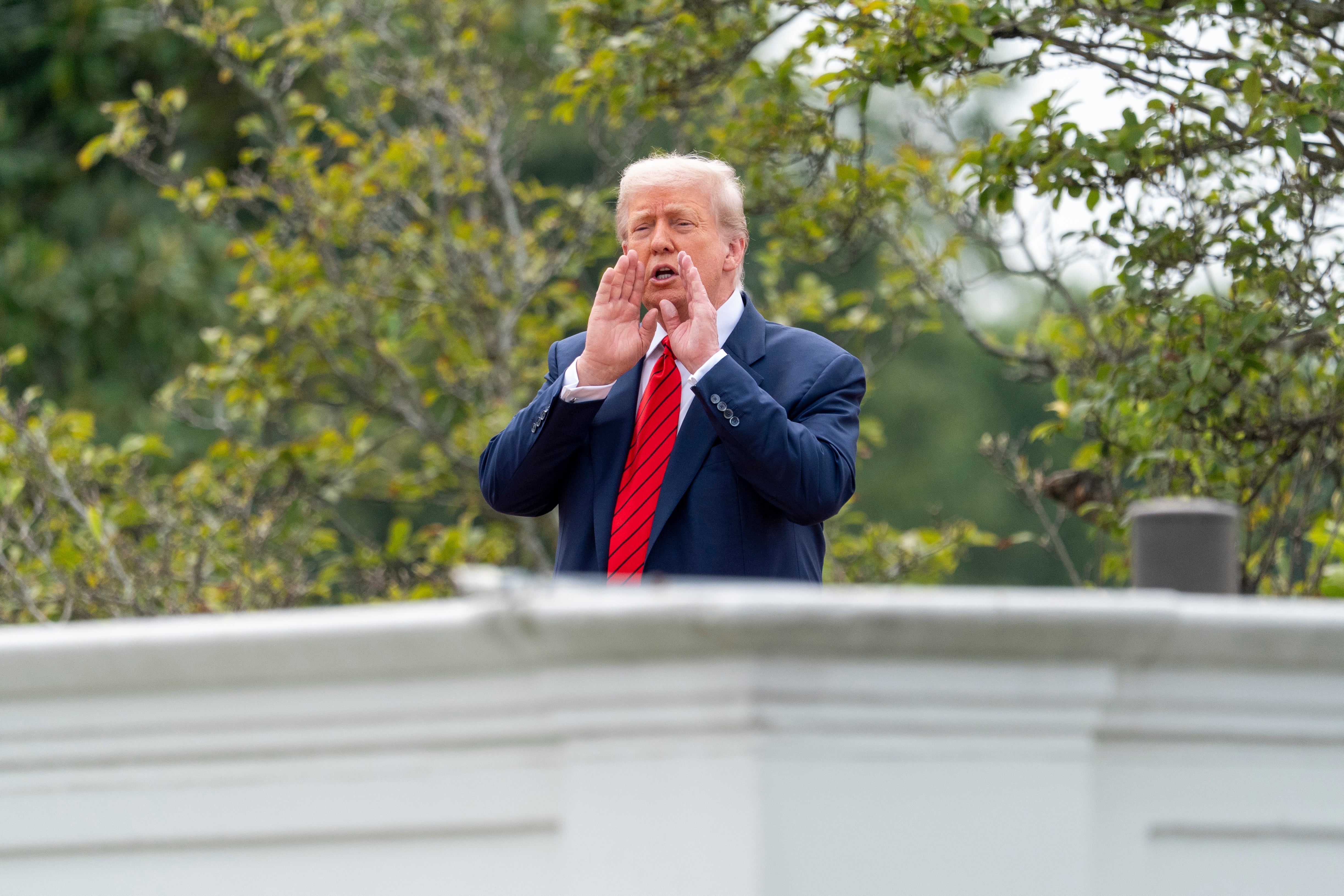 TRUMP-TECHO-CASA BLANCA