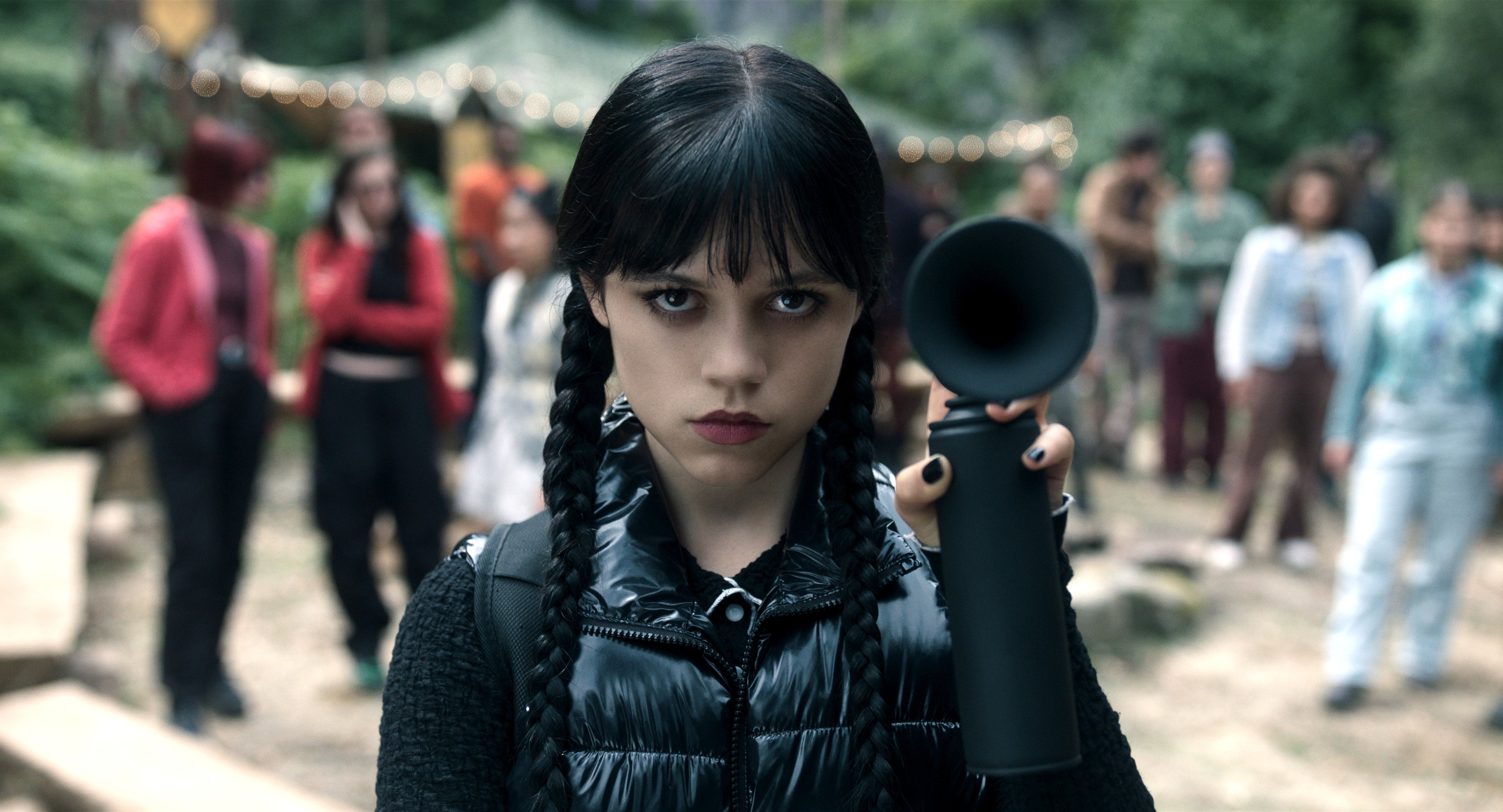 Jenna Ortega en la nueva temporada de ‘Merlina’