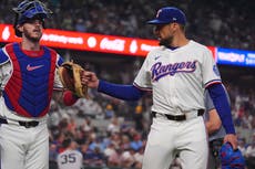 Eovaldi permite un hit y Rangers superan 2-0 a Yankees para arruinar el regreso de Judge