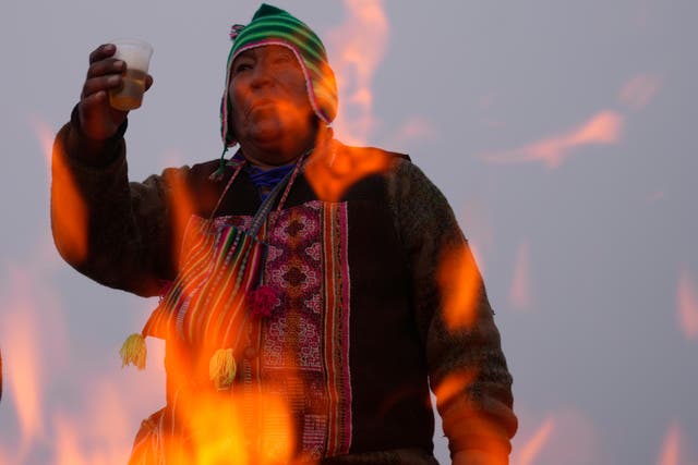BOLIVIA-MES DE LA PACHAMAMA