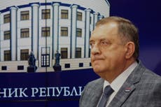 Líder separatista serbobosnio Dodik, destituido por las autoridades electorales de Bosnia
