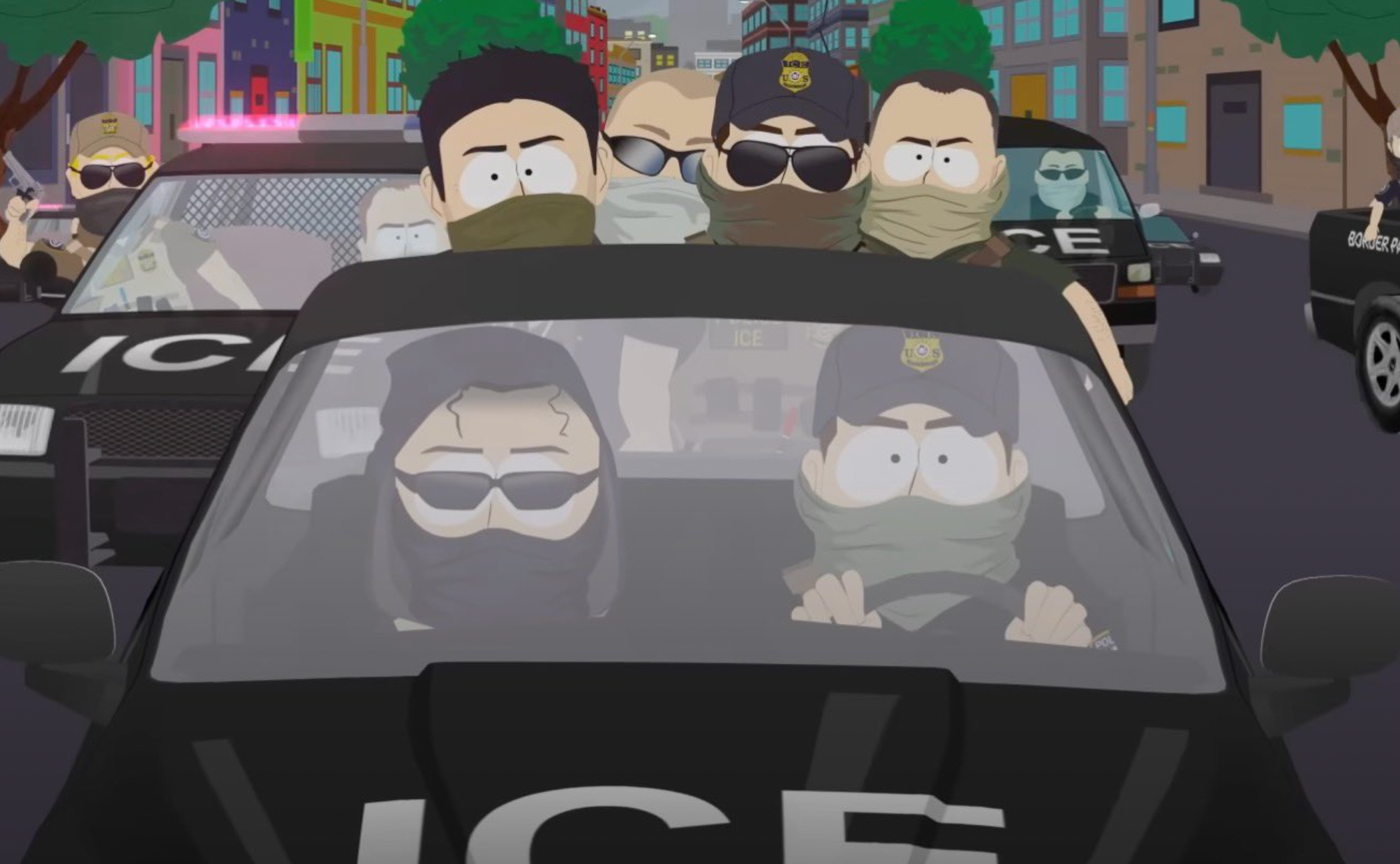 El Departamento de Seguridad Nacional usó una imagen de South Park para promocionar el ingreso a ICE
