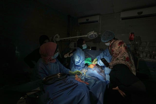 GAZA HOSPITAL EN CRISIS
