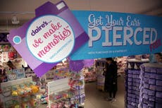 Claire's se declara en bancarrota por segunda vez desde 2018