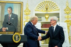 Trump dice que planea imponer un arancel del 100% a chips de cómputo