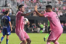 Luis Suárez guía a un Inter Miami sin Messi a victoria de 3-1 sobre Pumas en Leagues Cup