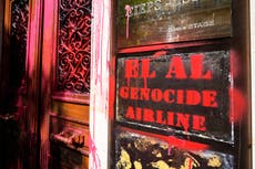 Oficina de El Al en París es vandalizada con grafitis