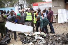 Seis muertos al estrellarse ambulancia aérea fuera de la capital de Kenia