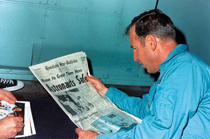 Lovell formó parte de los “Nueve Nuevos”, el segundo grupo de astronautas de la NASA seleccionados en 1962
