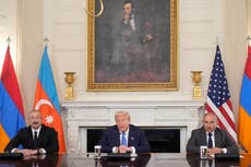 Líderes de Armenia y Azerbaiyán firman acuerdo en cumbre de paz con Trump