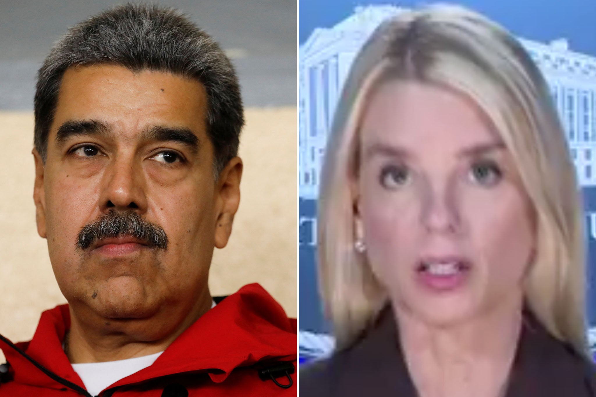 La fiscal general Pam Bondi y la administración de Trump son objeto de burlas por la recompensa de 50 millones de dólares por el presidente venezolano