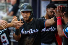 Cabrera poncha a 11 y los Marlins derrotan 5-1 a los Bravos