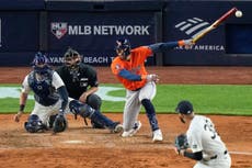 Correa conecta sencillo decisivo en la 10ma y Astros se imponen 5-3 a Yankees