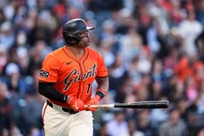 Devers conecta jonrón temprano y Gigantes blanquean 5-0 a Nacionales