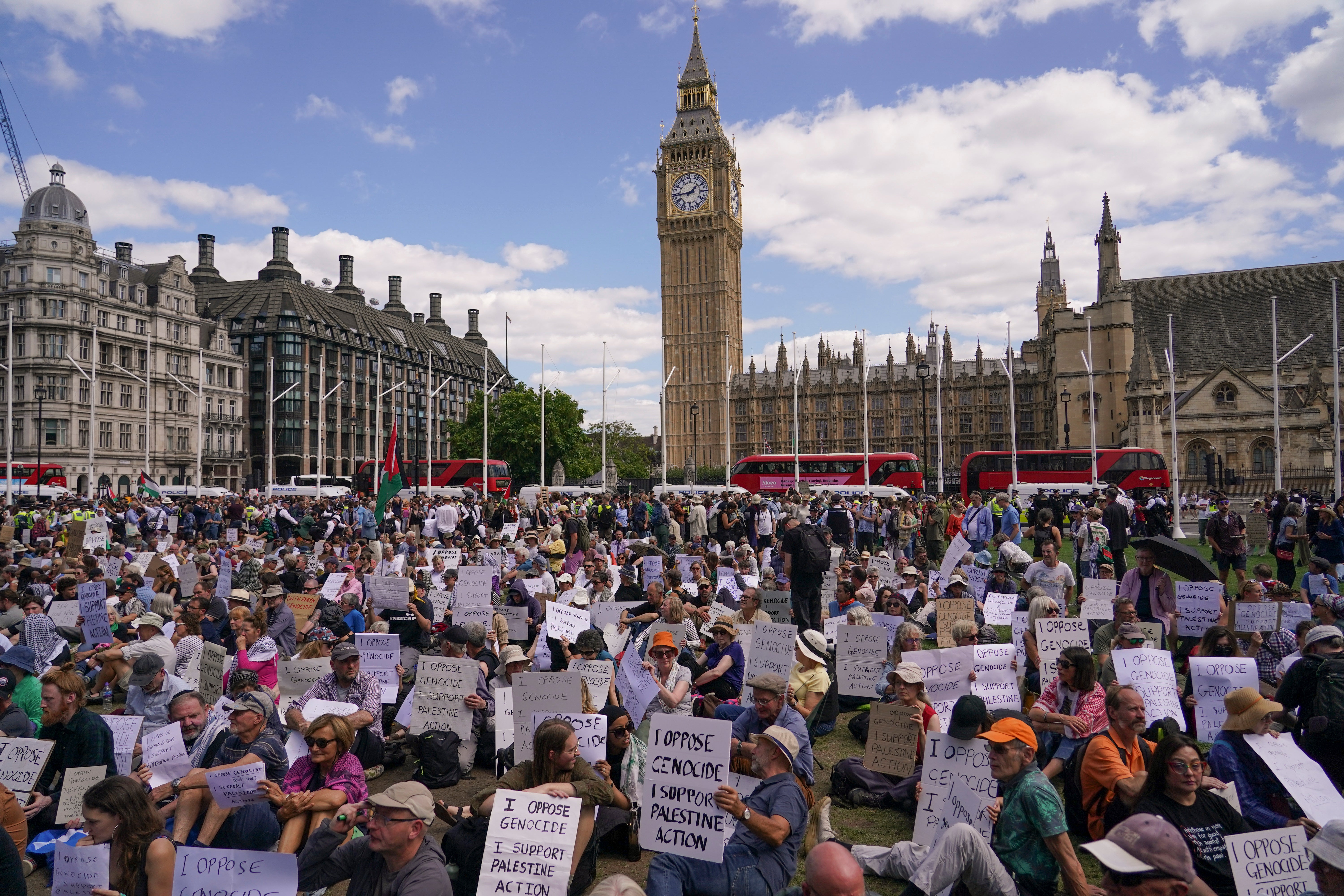 REINO UNIDO-GAZA-PROTESTA
