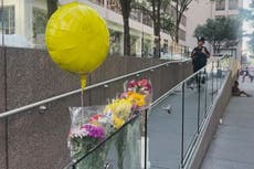 Cientos rinden homenaje a guardia de seguridad asesinado en tiroteo en Nueva York