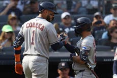 Alexander brilla en la victoria de los Astros 7-1 sobre los Yankees; Altuve conecta su jonrón 250