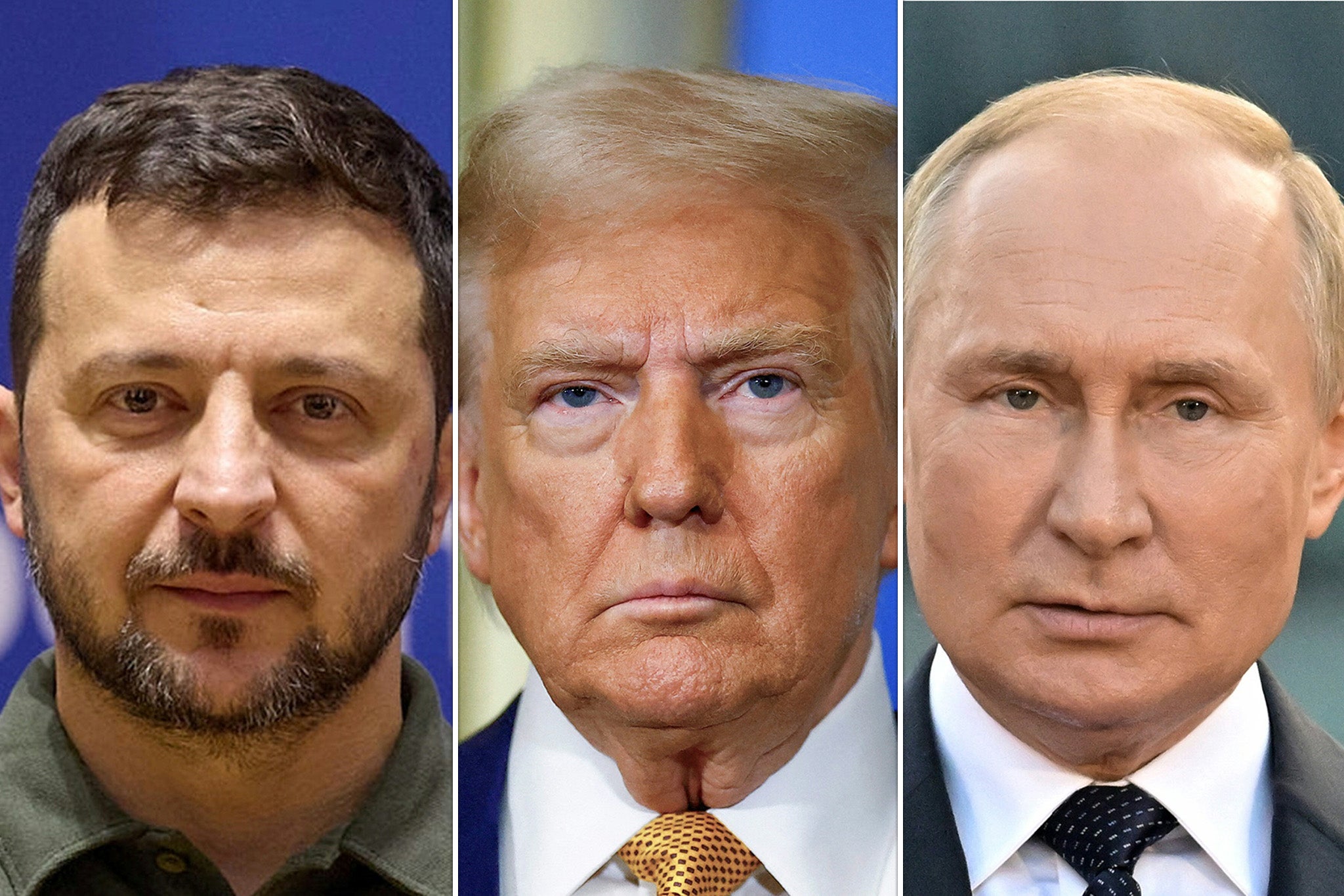 Donald Trump expresó que, si sus conversaciones con Vladímir Putin iban bien, la organización de una posterior cumbre a tres bandas con Volodymyr Zelensky sería incluso más importante que su encuentro con el presidente ruso el viernes