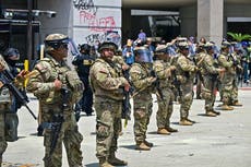 Gobierno de Trump considera crear un escuadrón antidisturbios de 600 soldados