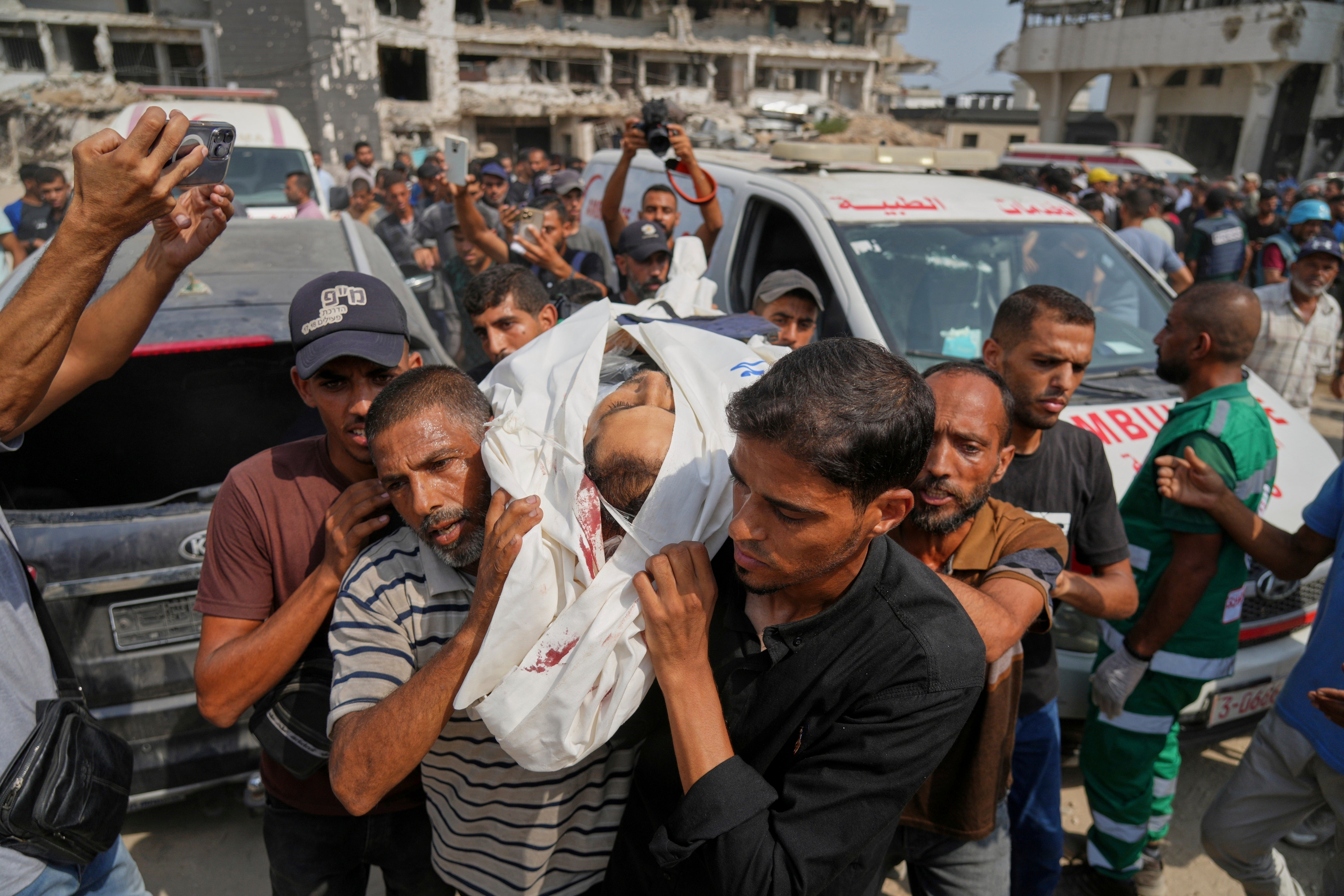 GAZA-PERIODISTAS ASESINADOS