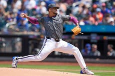 Mets envían al derecho Frankie Montás al bullpen y sopesan convocar a un prospecto