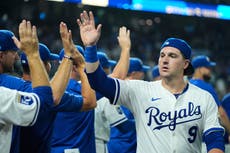 Pasquantino conecta doble, jonrón y remolca cinco en victoria de Reales 8-5 sobre los Nacionales