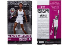 Venus Williams tendrá nueva Barbie en la colección Mujeres Inspiradoras