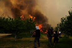 Los incendios arrasan el sur de Europa y dejan al menos tres muertos y miles de desplazados