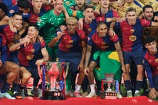 La Liga de España arranca con un Barcelona que asusta a sus dos rivales de Madrid