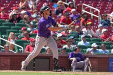 Jonrón de dos carreras de Hunter Goodman da a los Rockies victoria 6-5 sobre los Cardenales