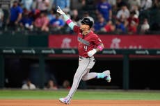 McCann y Marte conectan jonrones en el 9º inning para que Diamondbacks derroten a Rangers
