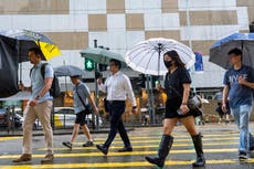 China se alista para fuertes lluvias mientras tormenta tropical Podul toca tierra en el sur